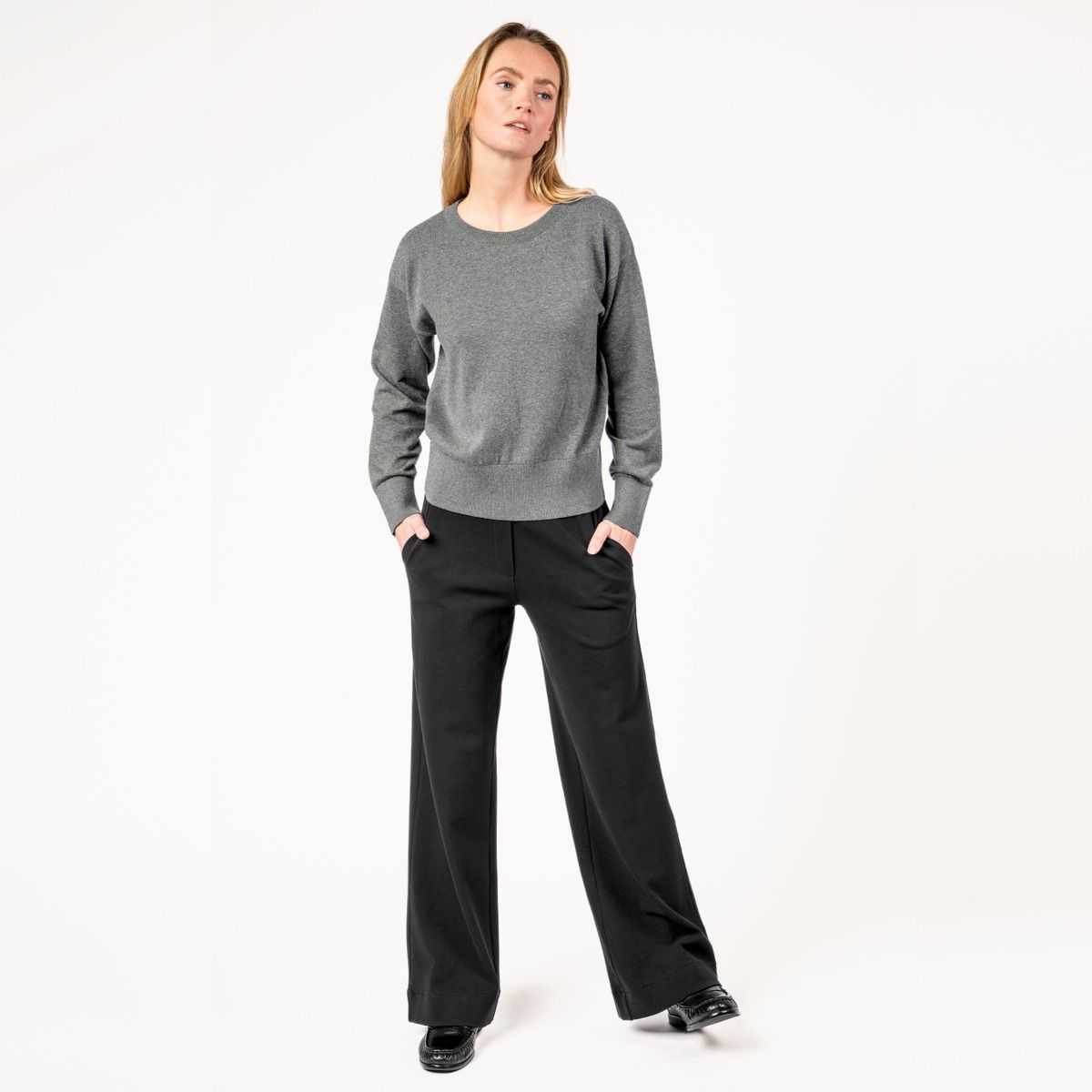 Pantalon "TAMINA" coupe droite, coton bio