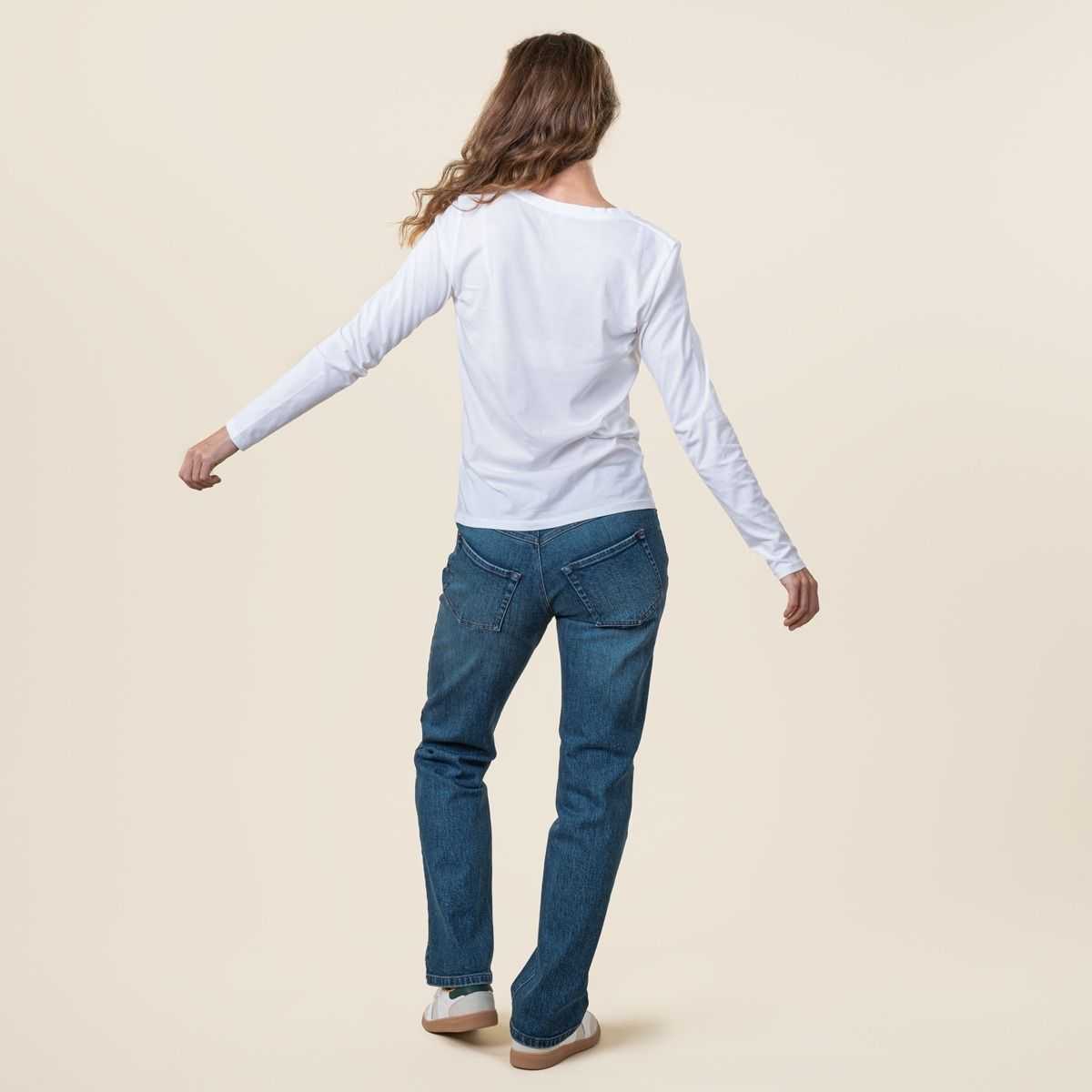 T-shirt manches longues "TARANA", 100% coton bio