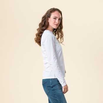T-shirt manches longues "TARANA", 100% coton bio