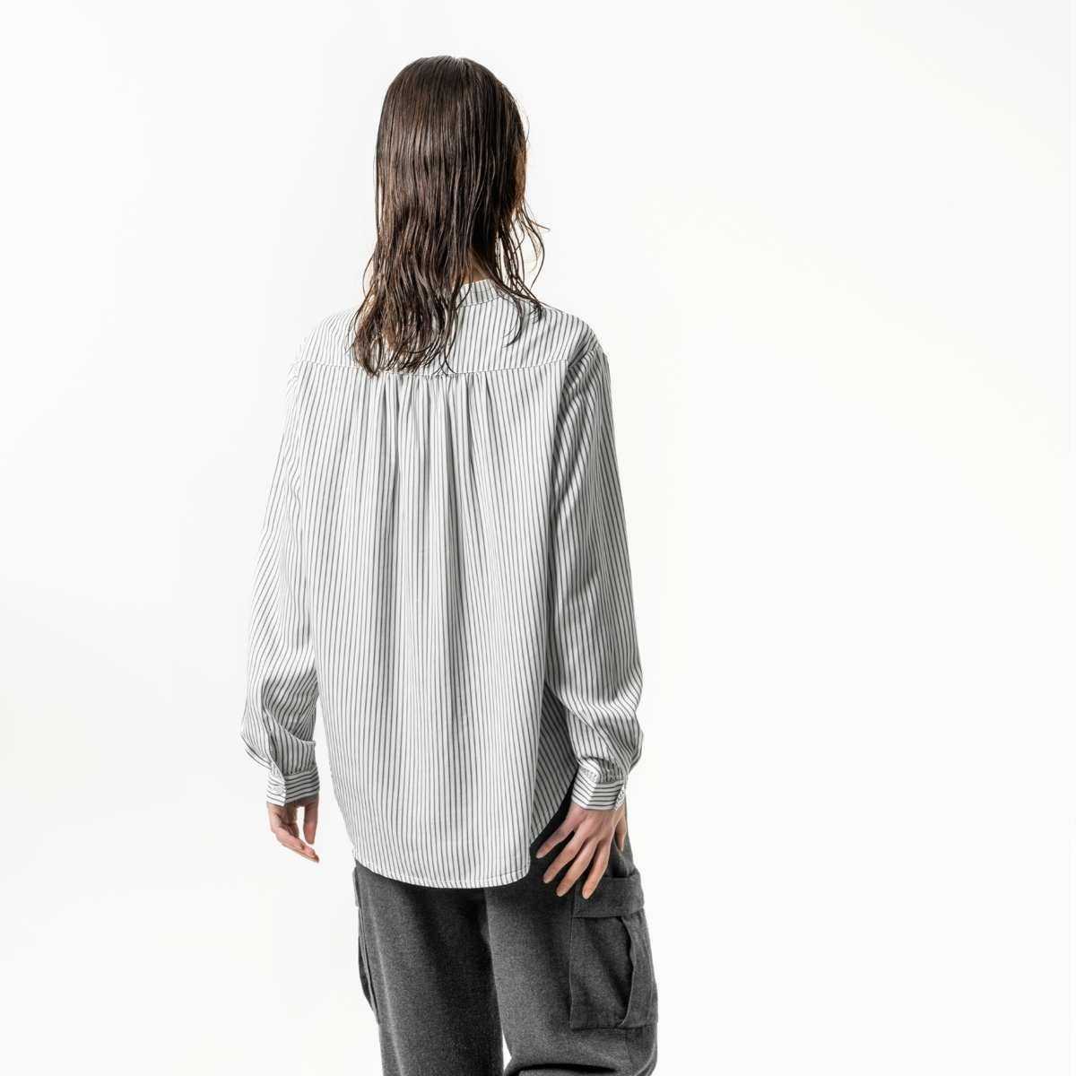 Chemise "ULINA" rayée, en Lyocell Tencel™