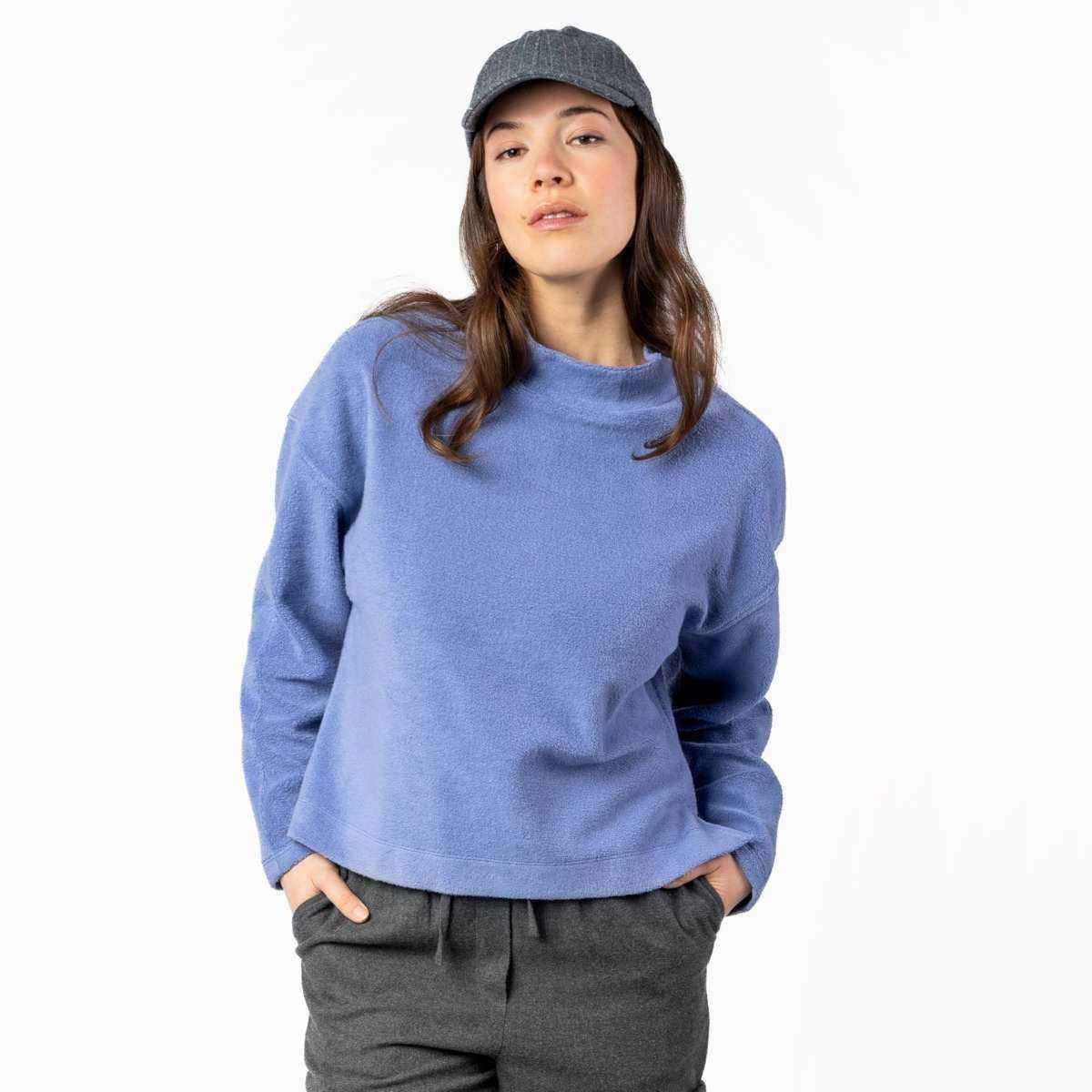 Pull "USIRIS" en polaire, 100% coton bio