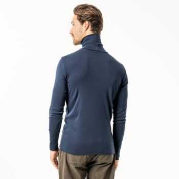 Pull col roulé "HELGE", 100% coton bio