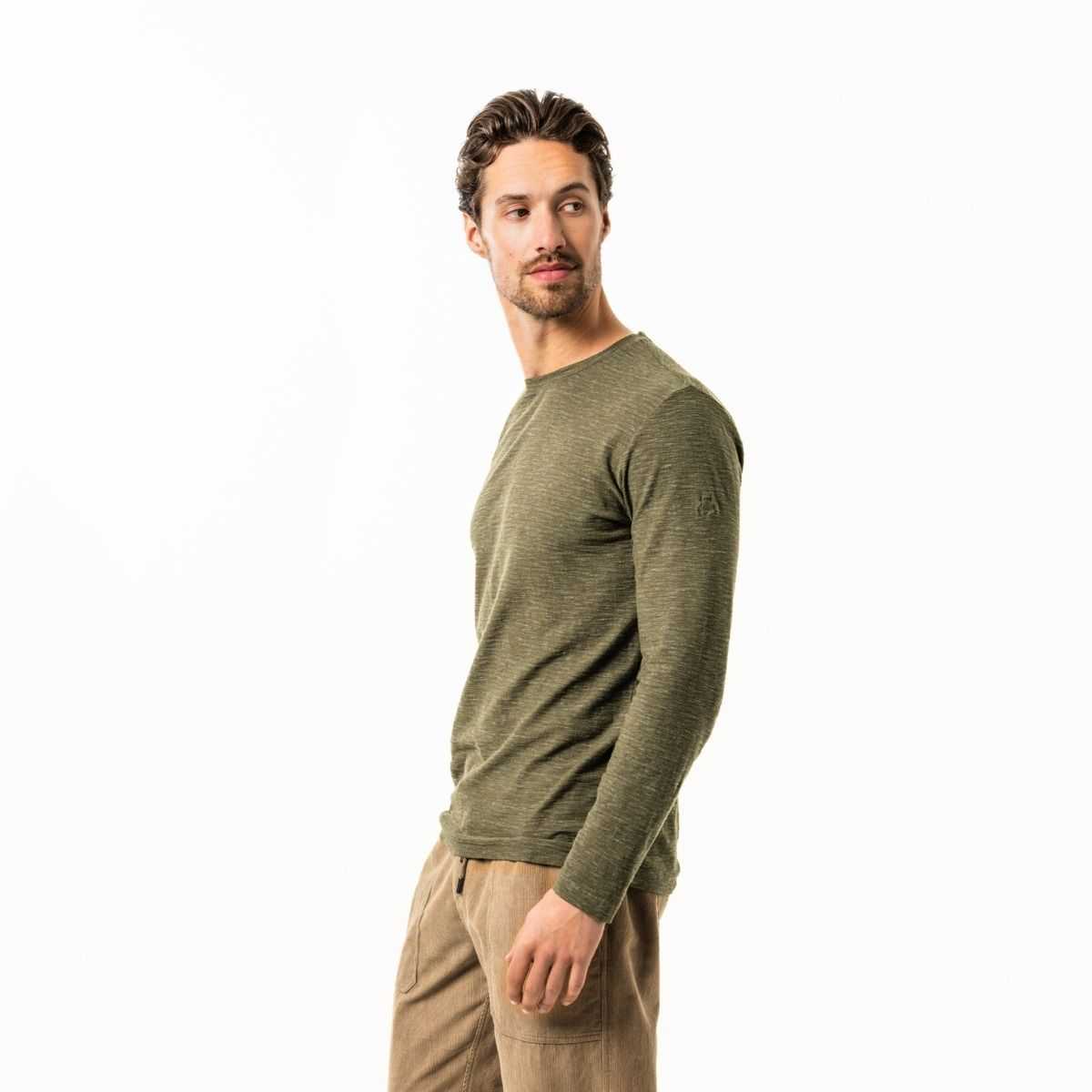 T-shirt manches longues "YADEN", 100% coton bio