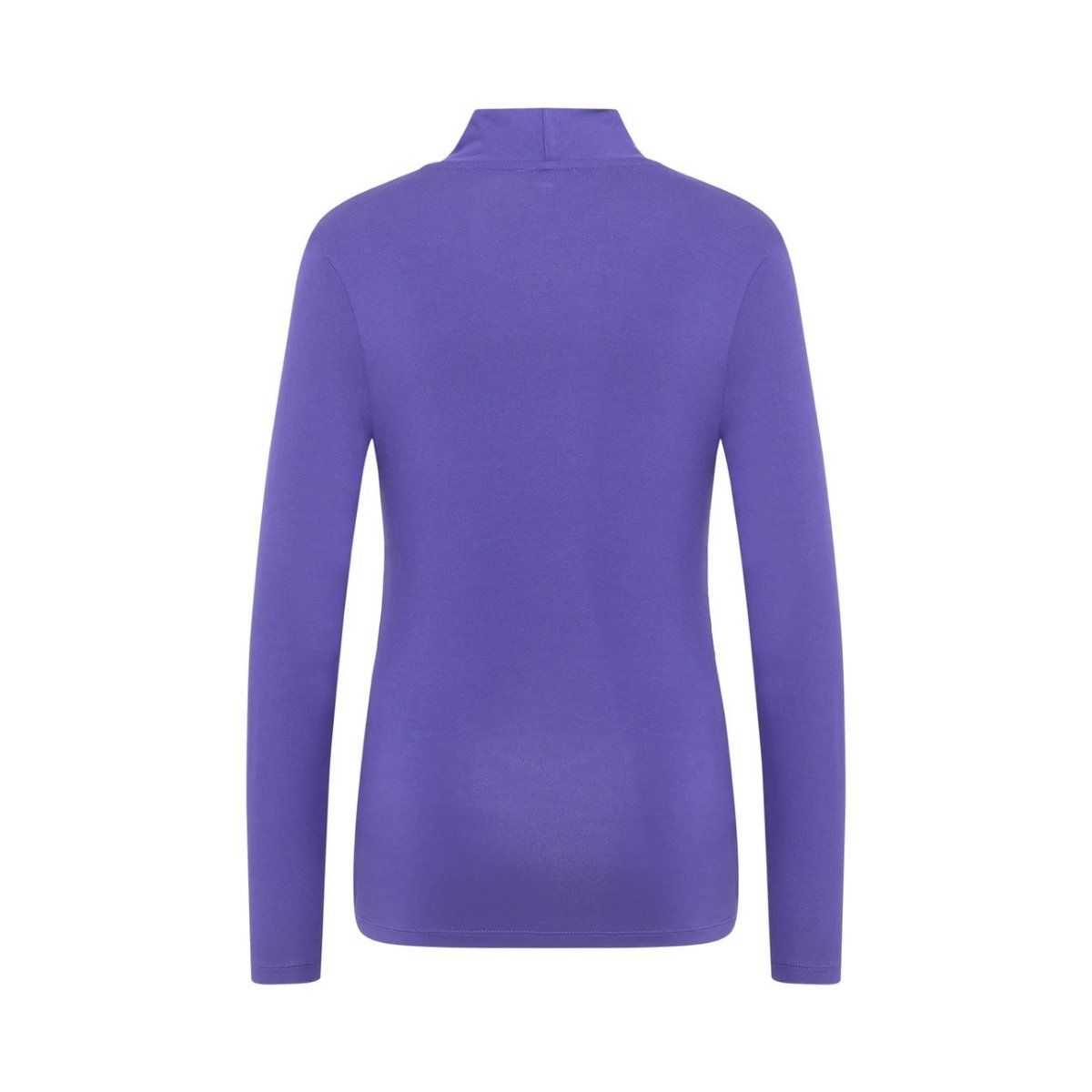 Haut manches longues col cache-cœur, viscose EcoVero™