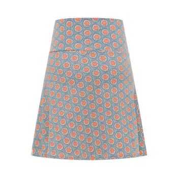 Jupe courte évasée, coton bio