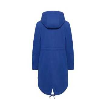 Parka femme coton bio doublée polaire Sherpa polyester recyclée
