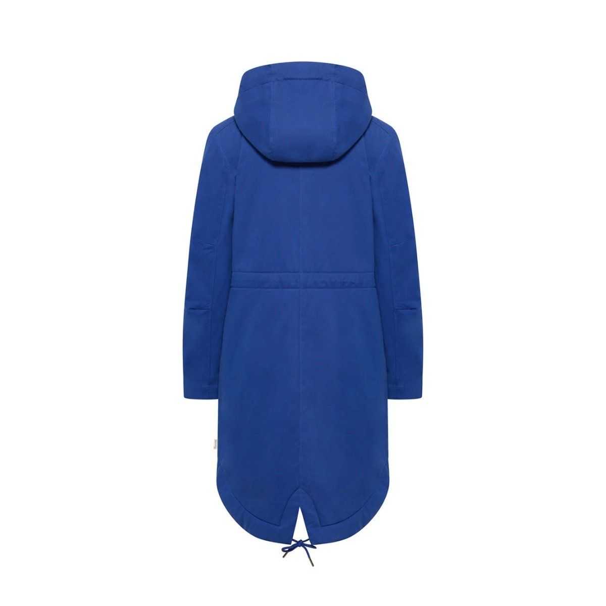 Parka femme coton bio doublée polaire Sherpa polyester recyclée