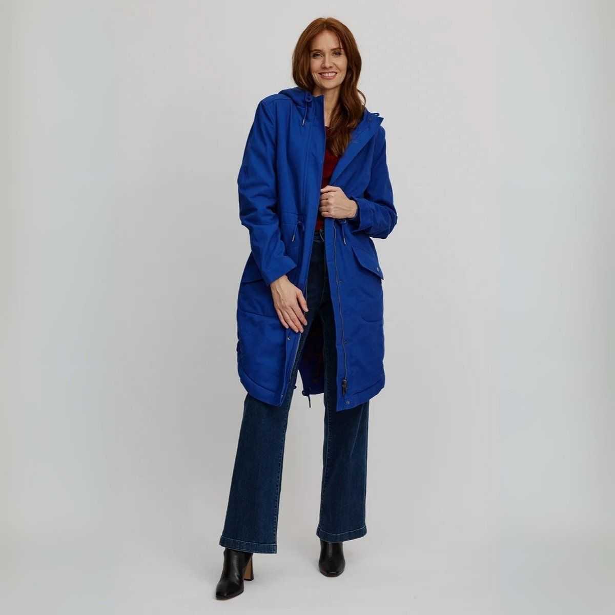 Parka femme coton bio doublée polaire Sherpa polyester recyclée