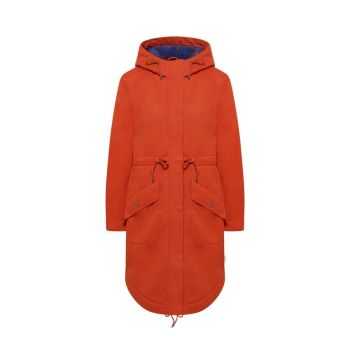 Parka femme coton bio doublée polaire Sherpa polyester recyclée Parka femme coton bio doublée polaire Sherpa polyester recyclée