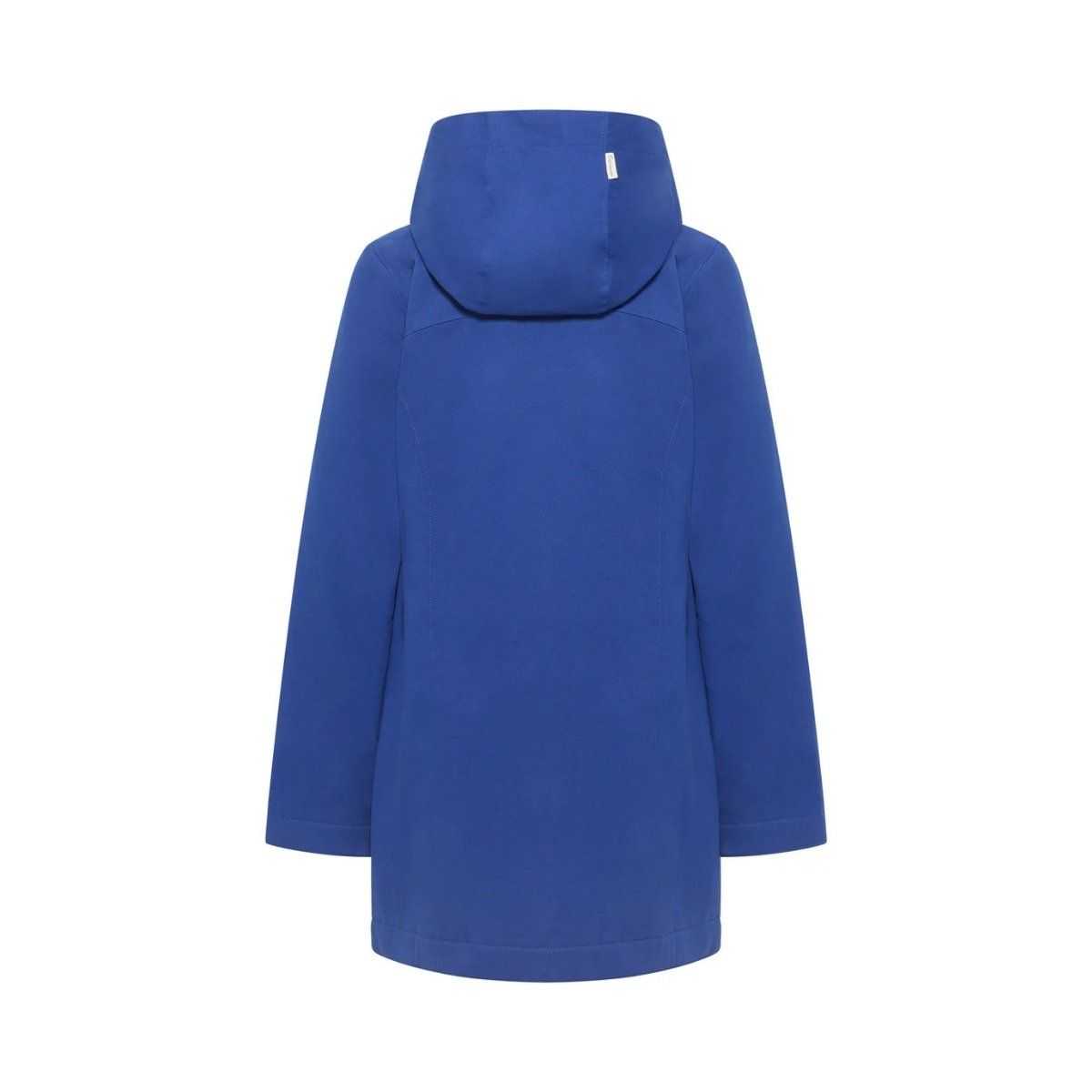 Parka ajustée femme en coton bio avec doublure polaire Sherpa polyester recyclé