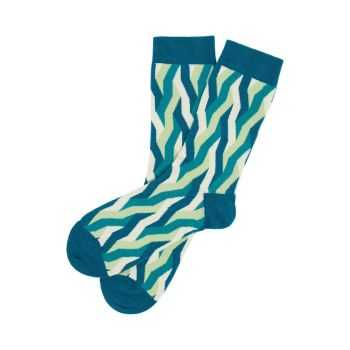 Chaussettes "DEEP LAGOON", 90% coton bio