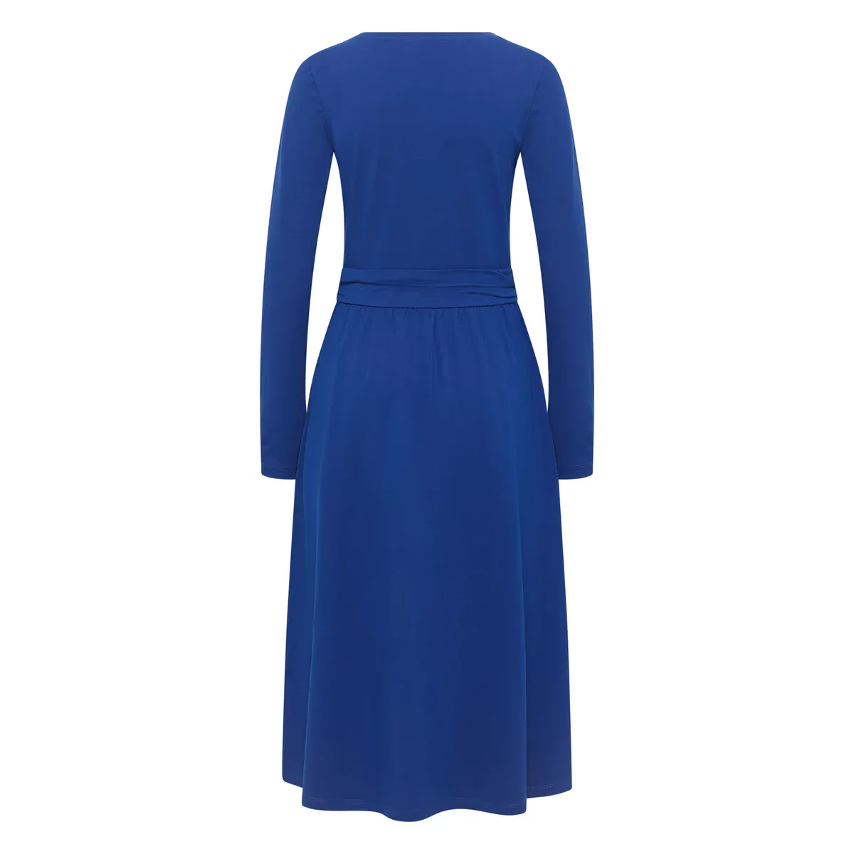 Robe en jersey manches longues avec poches, coton bio