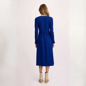 Robe en jersey manches longues avec poches, coton bio