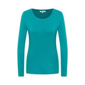 T-shirt à manches longues en jersey doux, coton bio