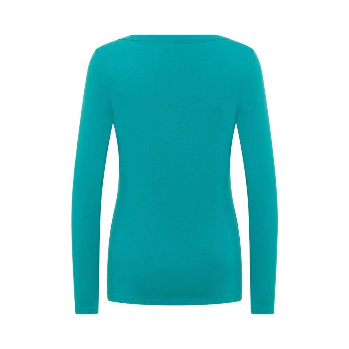 T-shirt à manches longues en jersey doux, coton bio