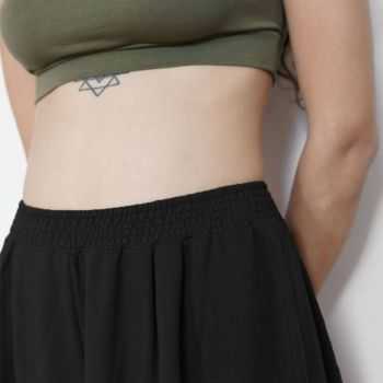 Pantalon large épais "BOOH" en coton bio, Muùne