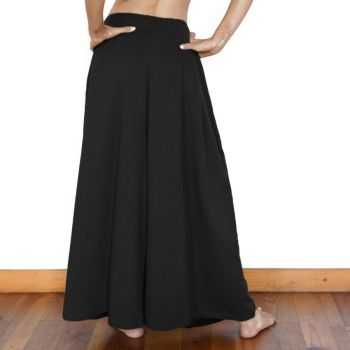 Pantalon large épais "BOOH" en coton bio, Muùne