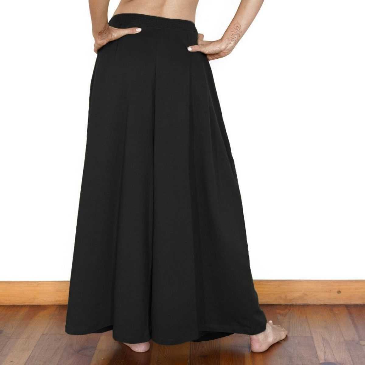 Pantalon large épais "BOOH" en coton bio, Muùne