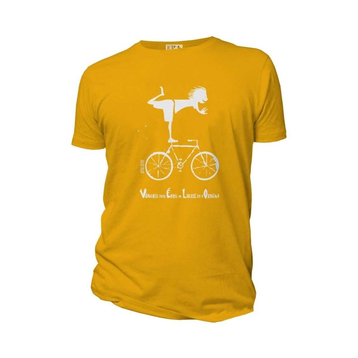 T-shirt "VÉLO" manches courtes, 100% coton bio