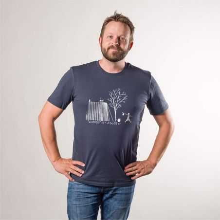 T-shirt "CODE BAR(B)RE" manches courtes, 100% coton bio