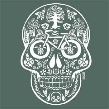 T-shirt "TÊTE DE VIE" manches courtes, 100% coton bio