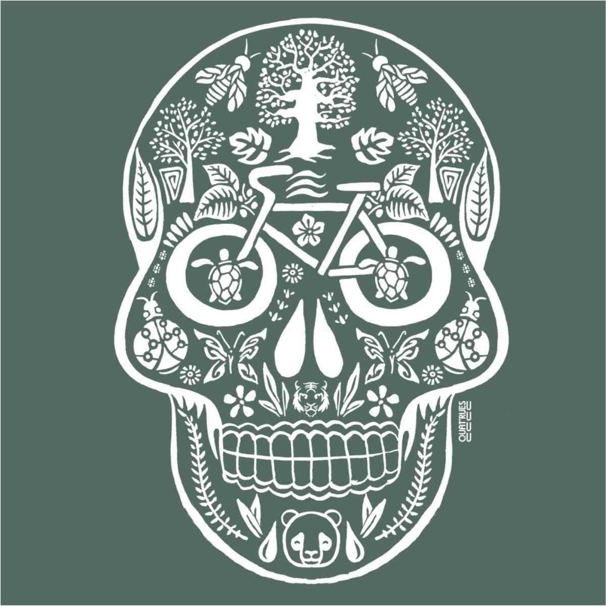 T-shirt "TÊTE DE VIE" manches courtes, 100% coton bio