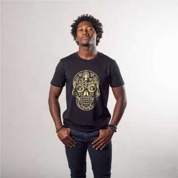 T-shirt "TÊTE DE VIE" manches courtes, 100% coton bio