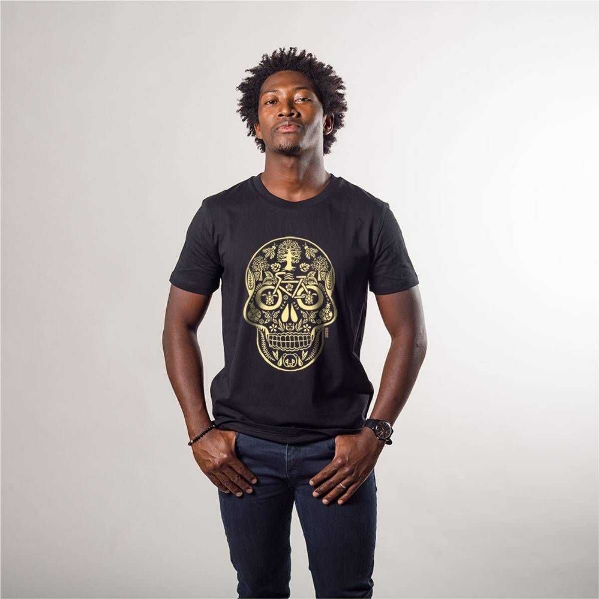 T-shirt "TÊTE DE VIE" manches courtes, 100% coton bio