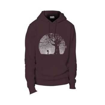 Sweat "POUSSE" à capuche, 100% coton bio