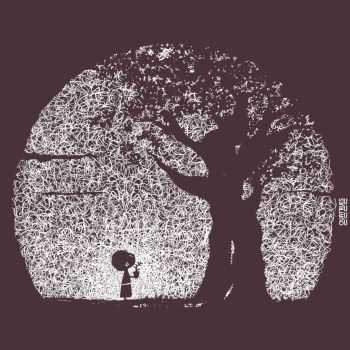 Sweat "POUSSE" à capuche, 100% coton bio