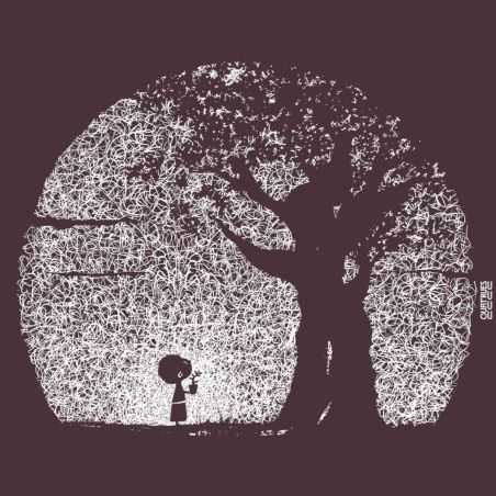 Sweat "POUSSE" à capuche, 100% coton bio