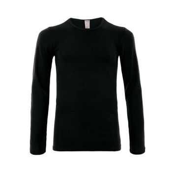 Maillot de corps "HARVEY" à manches longues, laine bio et soie