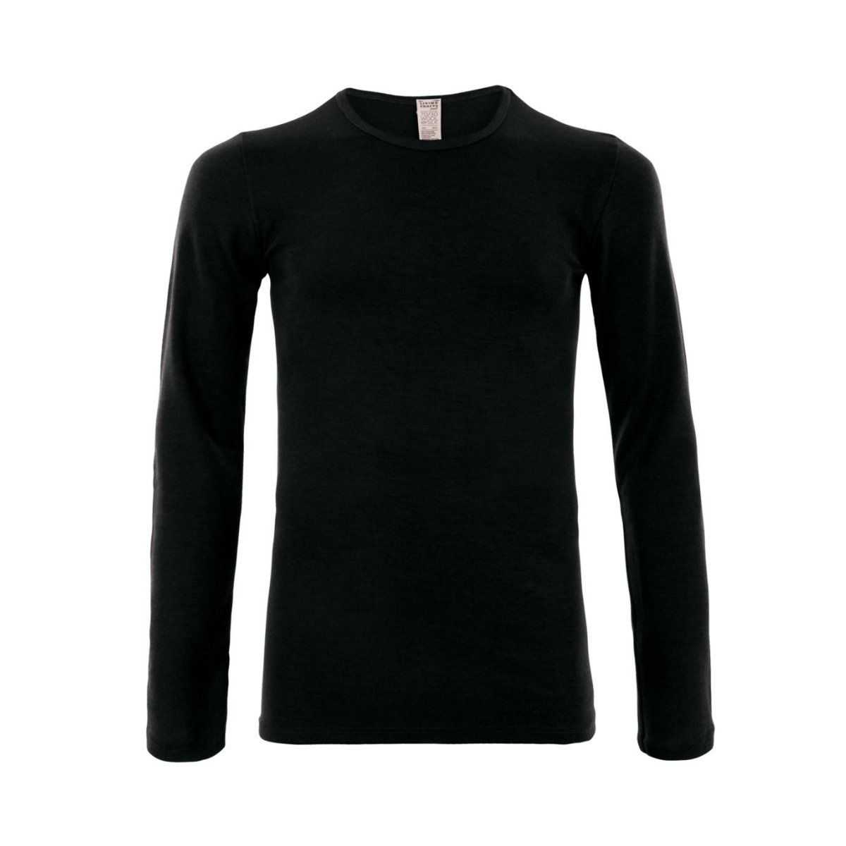 Maillot de corps "HARVEY" à manches longues, laine bio et soie