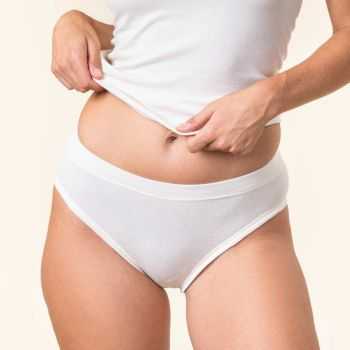 Culotte taille haute "JADE", 100% coton bio