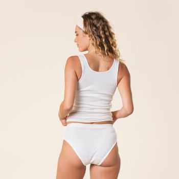 Culotte taille haute "JADE", 100% coton bio
