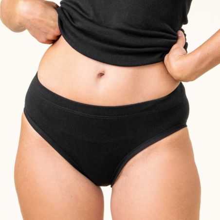 Culotte taille haute "JADE", 100% coton bio