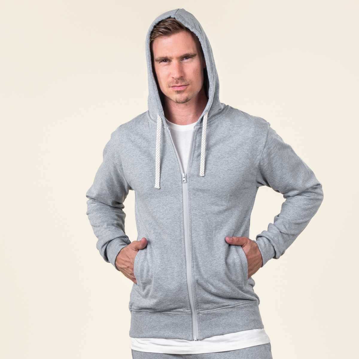 Sweat à capuche "CAMERON", 100% coton bio