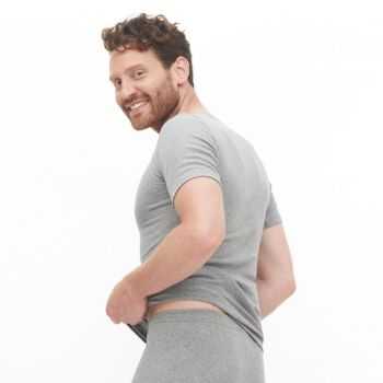 Maillot de corps "JACOB" manches courtes, 100% coton bio Maillot de corps "JACOB" manches courtes, 100% coton bio