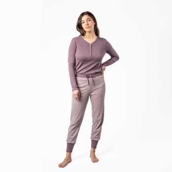 Pantalon de pyjama "AVELINE", 100% coton bio