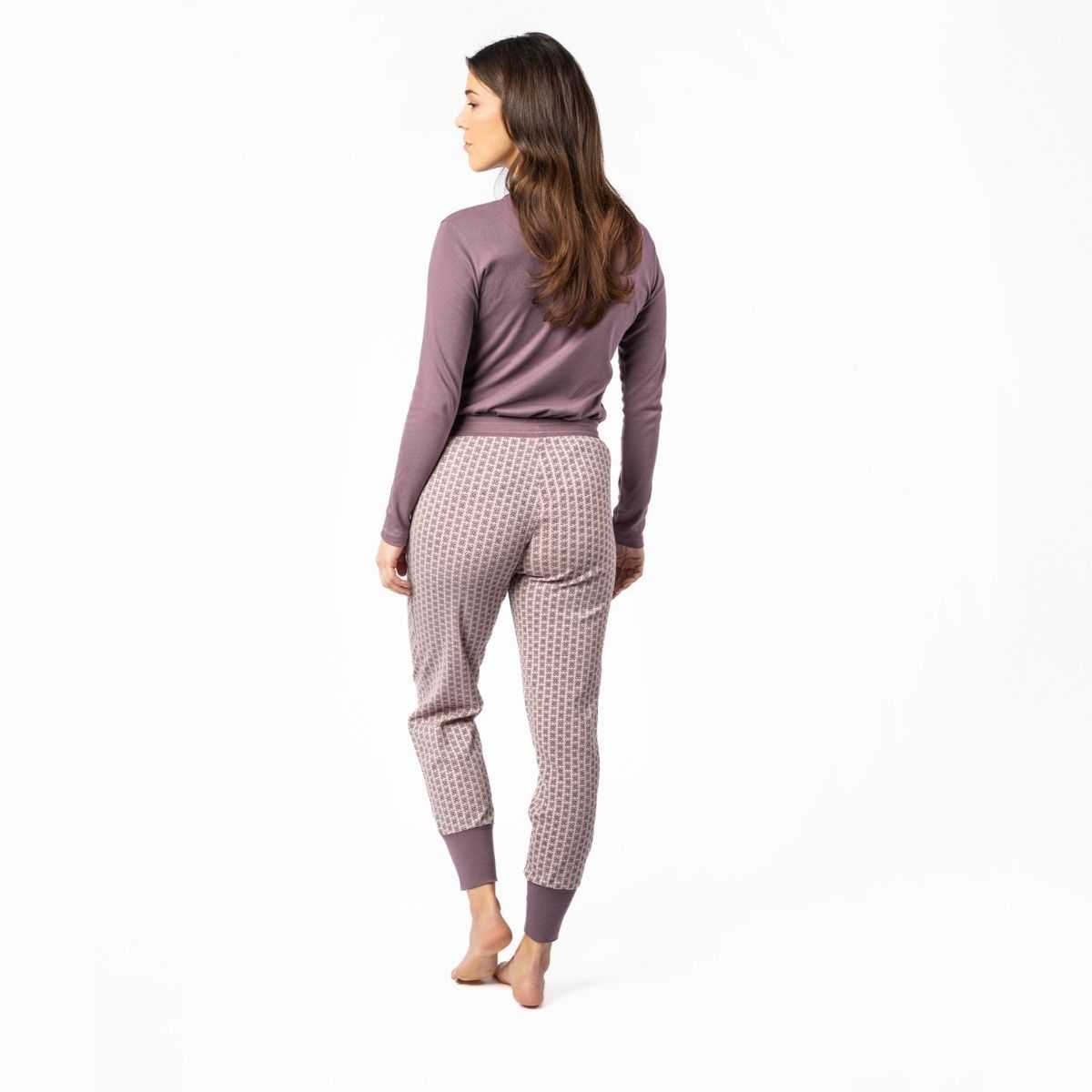 Pantalon de pyjama "AVELINE", 100% coton bio