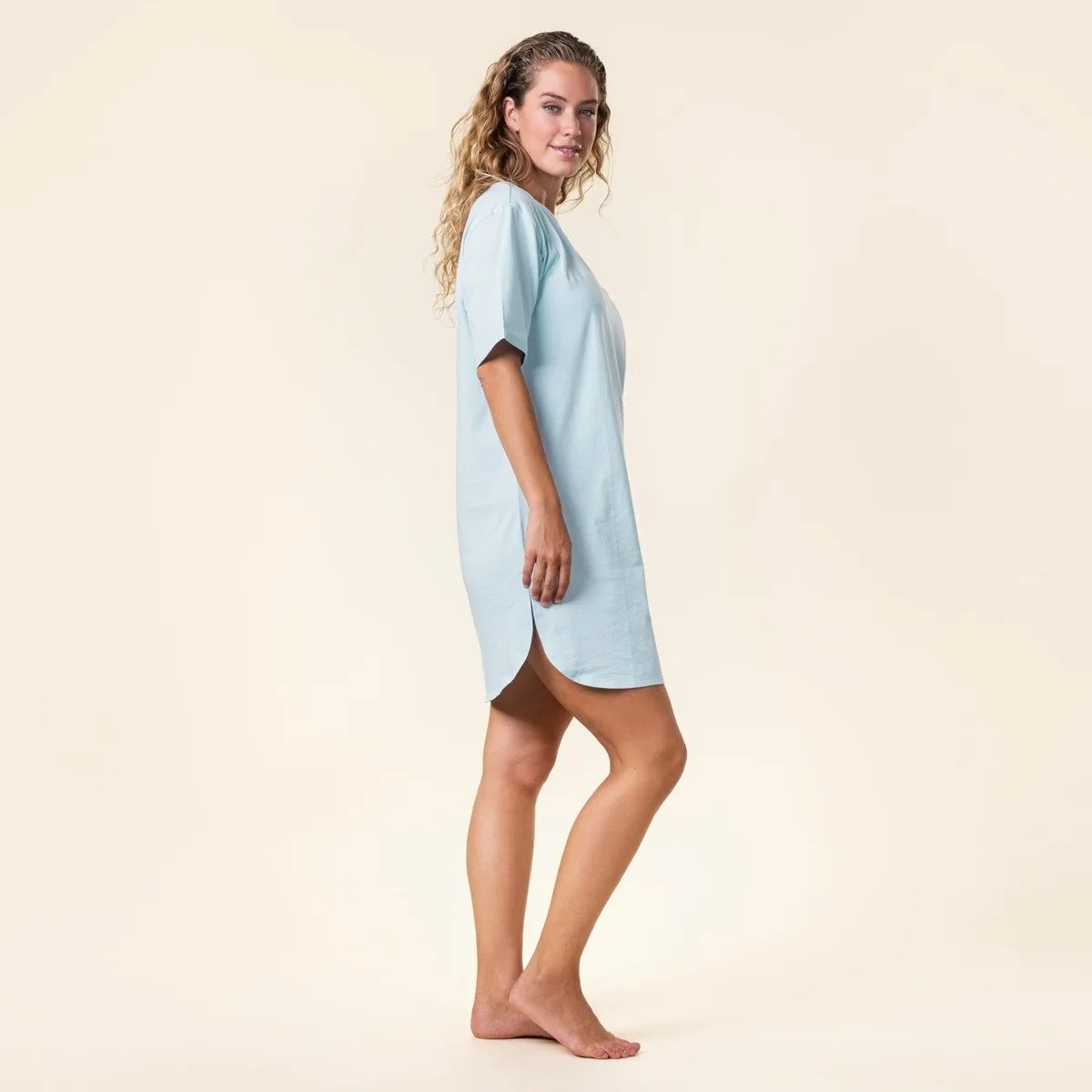Chemise de nuit "BERIT" - 100% coton bio