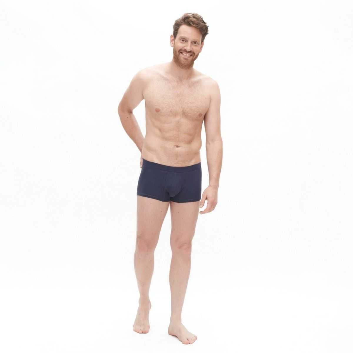 Lot de 2 shortys "FARELL", 95% coton bio Lot de 2 shortys "FARELL", 95% coton bio