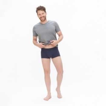 Lot de 2 shortys "FARELL", 95% coton bio Lot de 2 shortys "FARELL", 95% coton bio