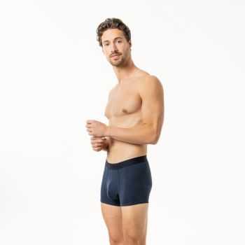 Lot de deux boxers "RODGER" coton bio, 95% coton bio
