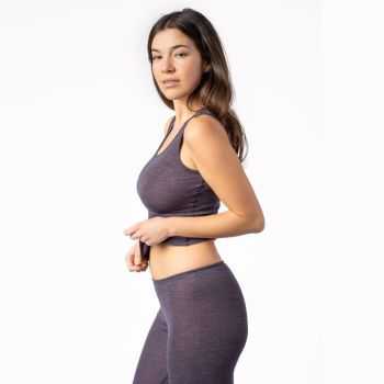 Caleçon long "BASSY" laine mérinos bio et coton bio