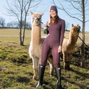 Caleçon long "BASSY" laine mérinos bio et coton bio