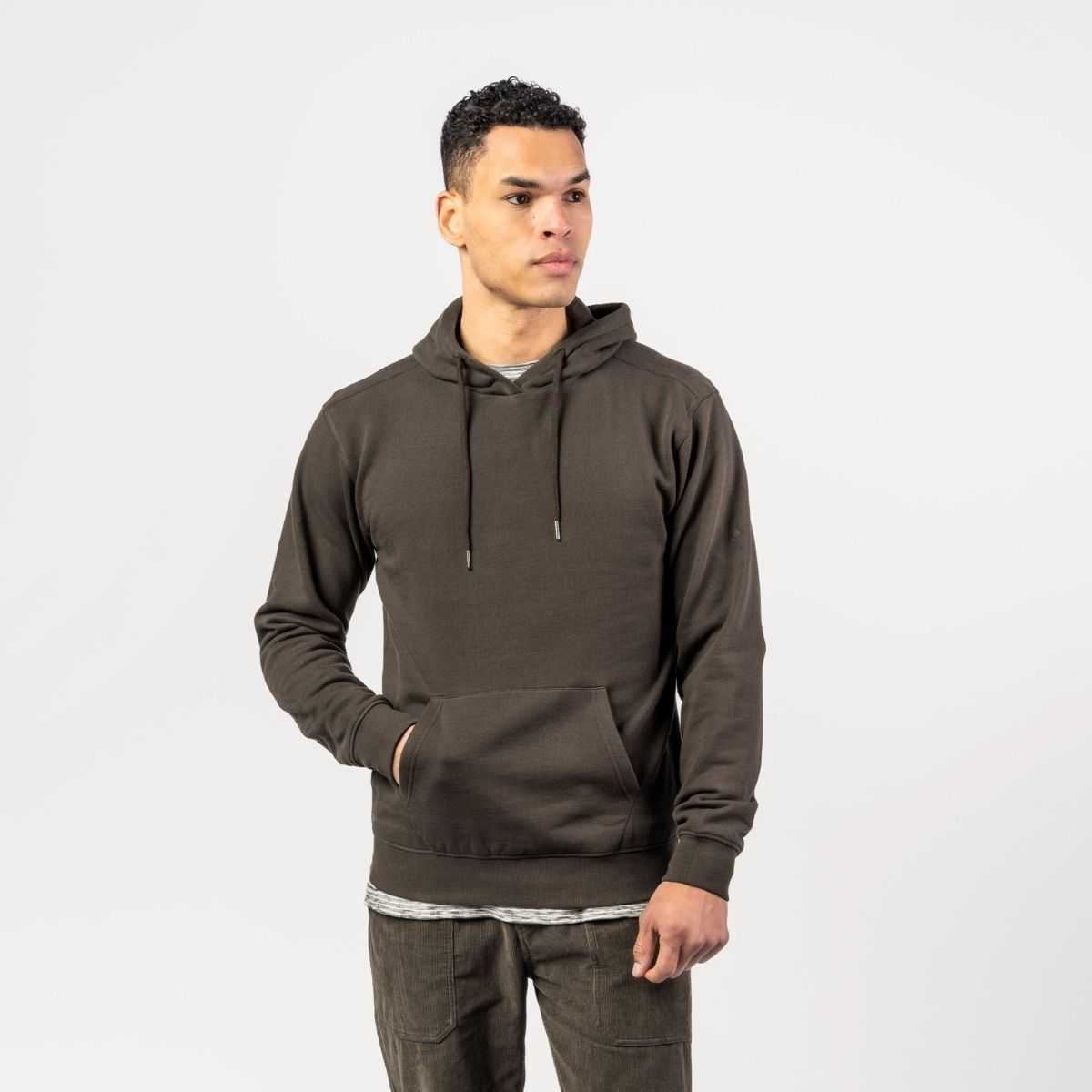 Sweat-shirt à capuche "SASSO" 100% coton bio, GOTS et VEGAN