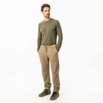 Pantalon cargo "YUSTIN" en velours côtelé, 100% coton bio