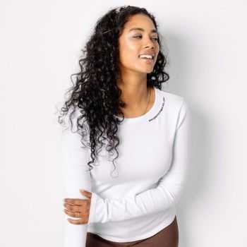 T-shirt manches longues "GEETA", coton bio