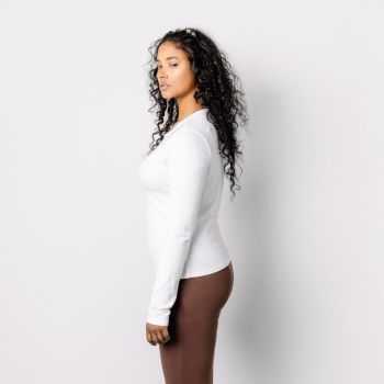 T-shirt manches longues "GEETA", coton bio